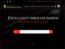 Tablet Screenshot of ferraricf.com